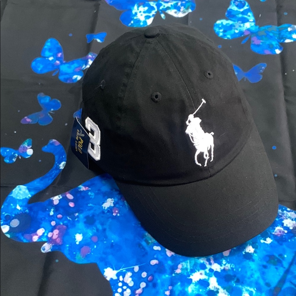 Polo by Ralph Lauren Black Baseball Cap